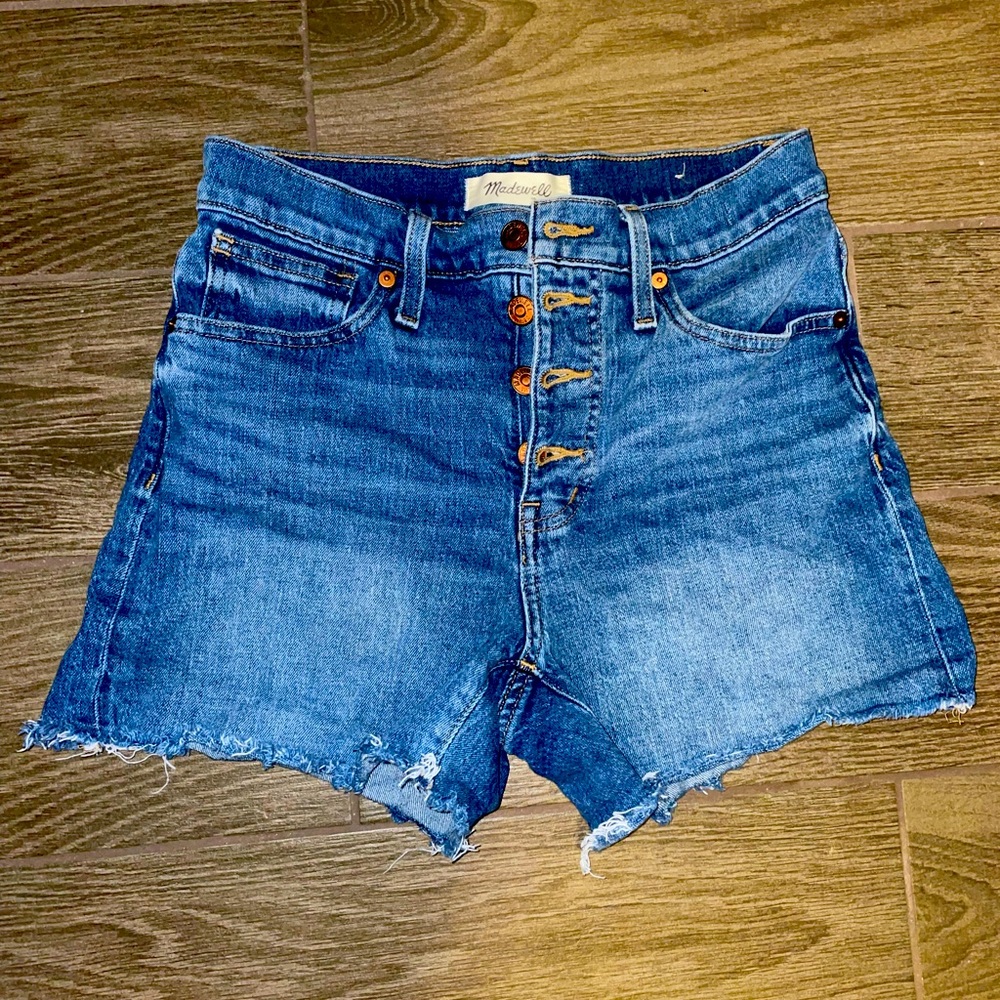 Madewell Denim High-Rise Shorts Size 25